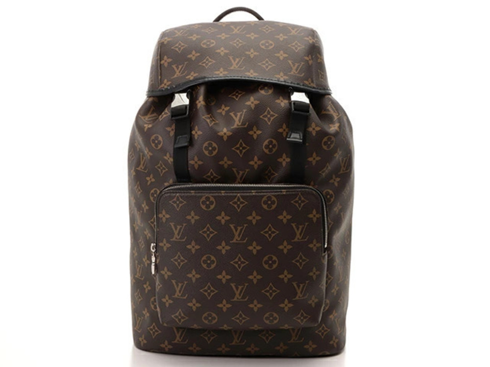 LOUIS VUITTON Backpack Monogram Macassar Brown SJ